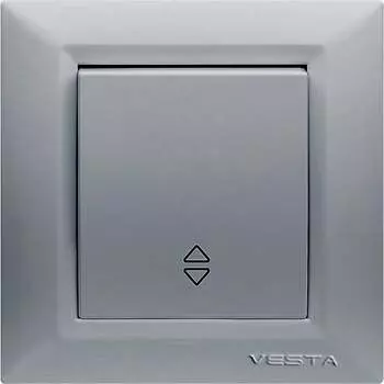 Проходной переключатель Vesta Electric Roma Silver FVK010118SRM