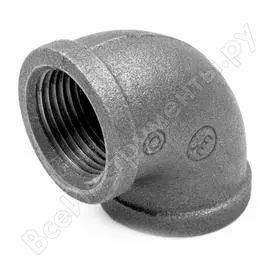 Проходной угольник Fittex PLUS Ду 65 2 1/2" ВР/ВР 128-0874