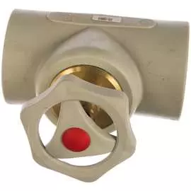 Проходной вентиль pipelife instaplast 20х1/2 серый 3295440504