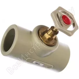 Проходной вентиль pipelife instaplast 50х6/4 3295442508