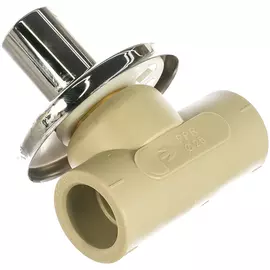 Проходной вентиль pipelife instaplast под штукатурку хром 25 3295441508