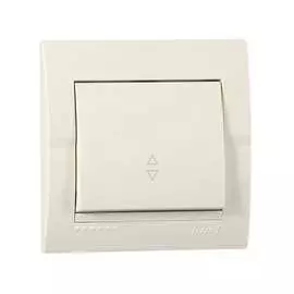 Проходной выключатель Lezard ПБТ крем 702-0303-105