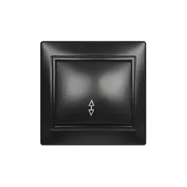 Проходной одноклавишный выключатель Smartbuy Венера SBE-01b-10-SW12-0-c