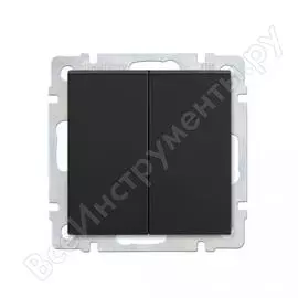 Проходной двухклавишный выключатель Smartbuy Нептун SBE-05b-10-SW22-0