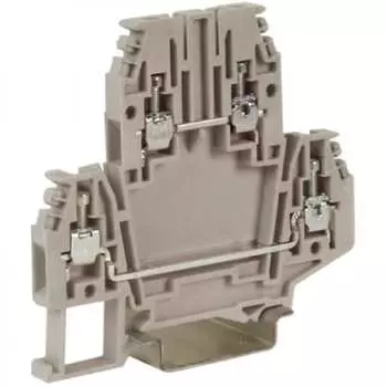 Проходной зажим DKC DBC.2GR ZDB100GR