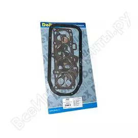 Прокладки двигателя dollex, ваз-2112 дв. 16-кл. к-т 9 шт. + гбц, pdv-012