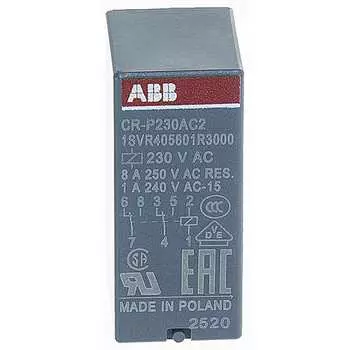 Промежуточное реле ABB CR-P230AC2 1SVR405601R3000