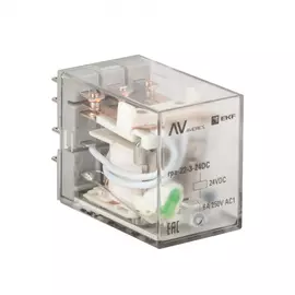 Промежуточное реле EKF RPA 22/3 AVERES rpa-22-3-24DC