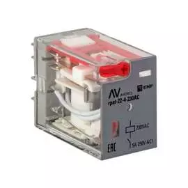 Промежуточное реле EKF AVERES rpat-22-4-230AC