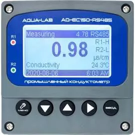 Промышленный кондуктометр-контроллер измеритель электропроводности AQUA-LAB