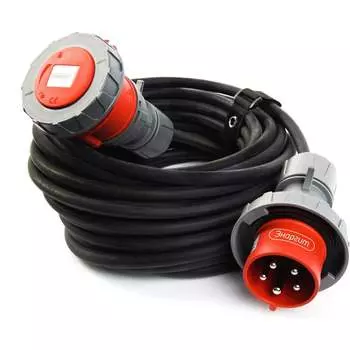 Промышленный удлинитель шнур энаргит КГ525-40-1-67