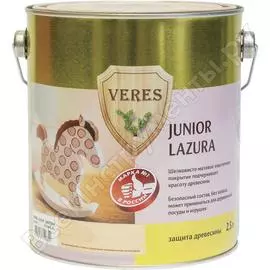 Пропитка veres junior lazura №15 терракотовый 2.5 л 1/4 48895