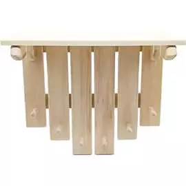 Простая полка-вешалка Бацькина баня