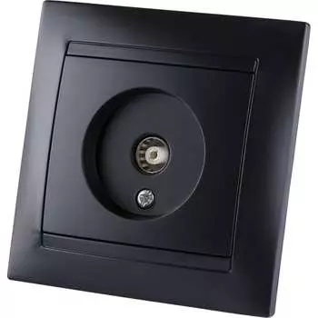 Простая телевизионная розетка TDM ELECTRIC Лама SQ1815-0617