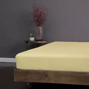 Простыня на резинке KUPU-KUPU VIOLETT KPV-160/желтый