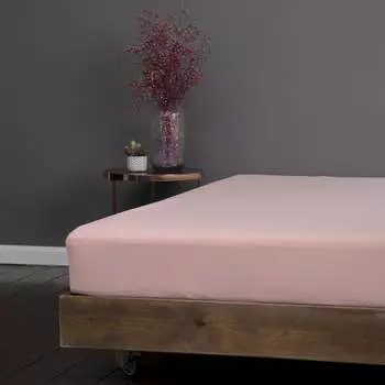 Простыня на резинке KUPU-KUPU VIOLETT KPV-160/розовый