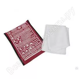 Противопожарное полотно спец пп-600 1.5х2.0м, до 600с, кремнезём огн-пол1