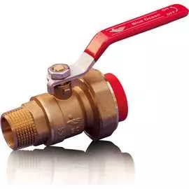 Противопожарный шаровой кран Blue Ocean PPRF/BVM(R)-20