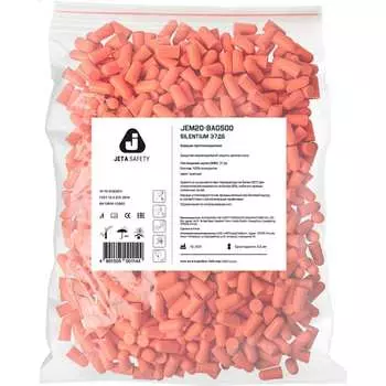 Противошумные беруши для диспенсера Jeta Safety JEM20-bag500