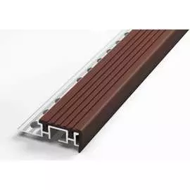 Противоскользящий алюминиевый угловой порог Лука