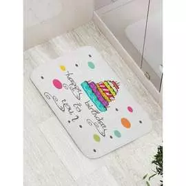 Противоскользящий коврик для ванной, сауны, бассейна JOYARTY