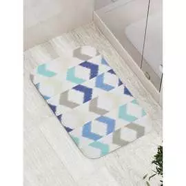 Противоскользящий коврик для ванной, сауны, бассейна JOYARTY Переменчивые стрелки bath_4328
