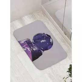 Противоскользящий коврик для ванной, сауны, бассейна JOYARTY В темном космосе bath_19938