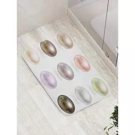 Противоскользящий коврик для ванной, сауны, бассейна JOYARTY Блестящие жемчужины bath_16624