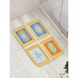 Противоскользящий коврик для ванной, сауны, бассейна JOYARTY