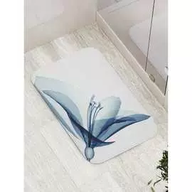Противоскользящий коврик для ванной, сауны, бассейна JOYARTY Крупный цветок bath_14452