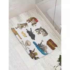 Противоскользящий коврик для ванной, сауны, бассейна JOYARTY