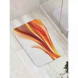 Противоскользящий коврик для ванной, сауны, бассейна JOYARTY Фантастические волны bath_12449