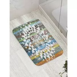 Противоскользящий коврик для ванной, сауны, бассейна JOYARTY