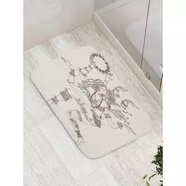 Противоскользящий коврик для ванной, сауны, бассейна JOYARTY