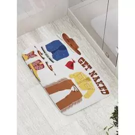 Противоскользящий коврик для ванной, сауны, бассейна JOYARTY