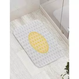 Противоскользящий коврик для ванной, сауны, бассейна JOYARTY Солнечная решетка bath_19506
