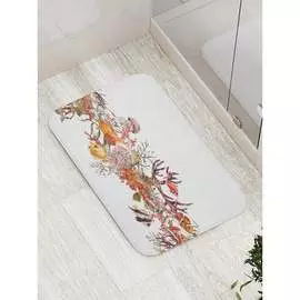 Противоскользящий коврик для ванной, сауны, бассейна JOYARTY Морские водоросли bath_17285