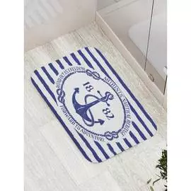 Противоскользящий коврик для ванной, сауны, бассейна JOYARTY Вперед к приключениям bath_15920