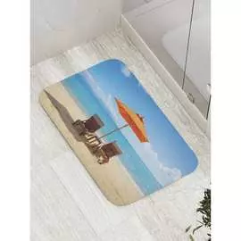 Противоскользящий коврик для ванной, сауны, бассейна JOYARTY Уют под зонтом bath_9387