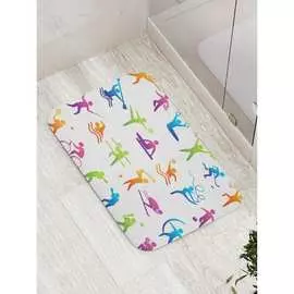 Противоскользящий коврик для ванной, сауны, бассейна JOYARTY Спортивные состязания bath_17327