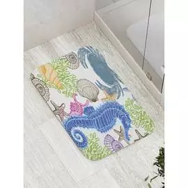 Противоскользящий коврик для ванной, сауны, бассейна JOYARTY