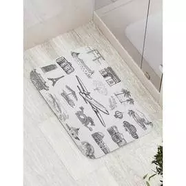 Противоскользящий коврик для ванной, сауны, бассейна JOYARTY