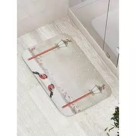 Противоскользящий коврик для ванной, сауны, бассейна JOYARTY
