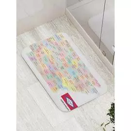 Противоскользящий коврик для ванной, сауны, бассейна JOYARTY
