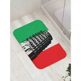 Противоскользящий коврик для ванной, сауны, бассейна JOYARTY Итальянская Пиза bath_7257