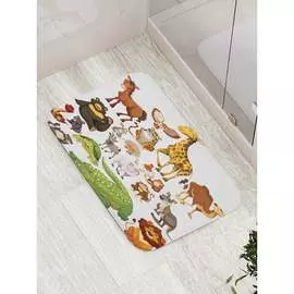 Противоскользящий коврик для ванной, сауны, бассейна JOYARTY