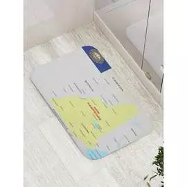 Противоскользящий коврик для ванной, сауны, бассейна JOYARTY