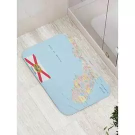 Противоскользящий коврик для ванной, сауны, бассейна JOYARTY