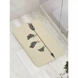 Противоскользящий коврик для ванной, сауны, бассейна JOYARTY Стрела с перьями bath_10298