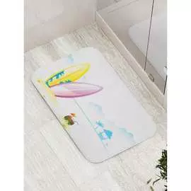 Противоскользящий коврик для ванной, сауны, бассейна JOYARTY Выбери свой серф bath_9694